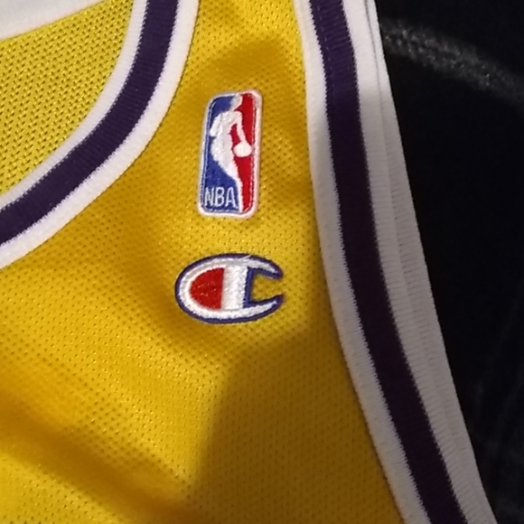 KOBE BRYANT #8 L.A. LAKERS CHAMPION JERSEY XL - Picture 5 of 8